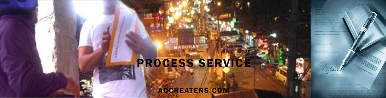 Process Service in Angeles City, Philippines